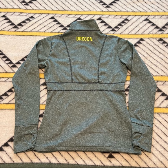 J America Oregon ducks women’s 1/4 zip shirt - Picture 12 of 16
